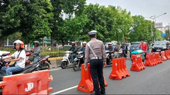 Rekayasa Lalulintas di 3 Titik Demo Jakarta, Hindari Area DPR