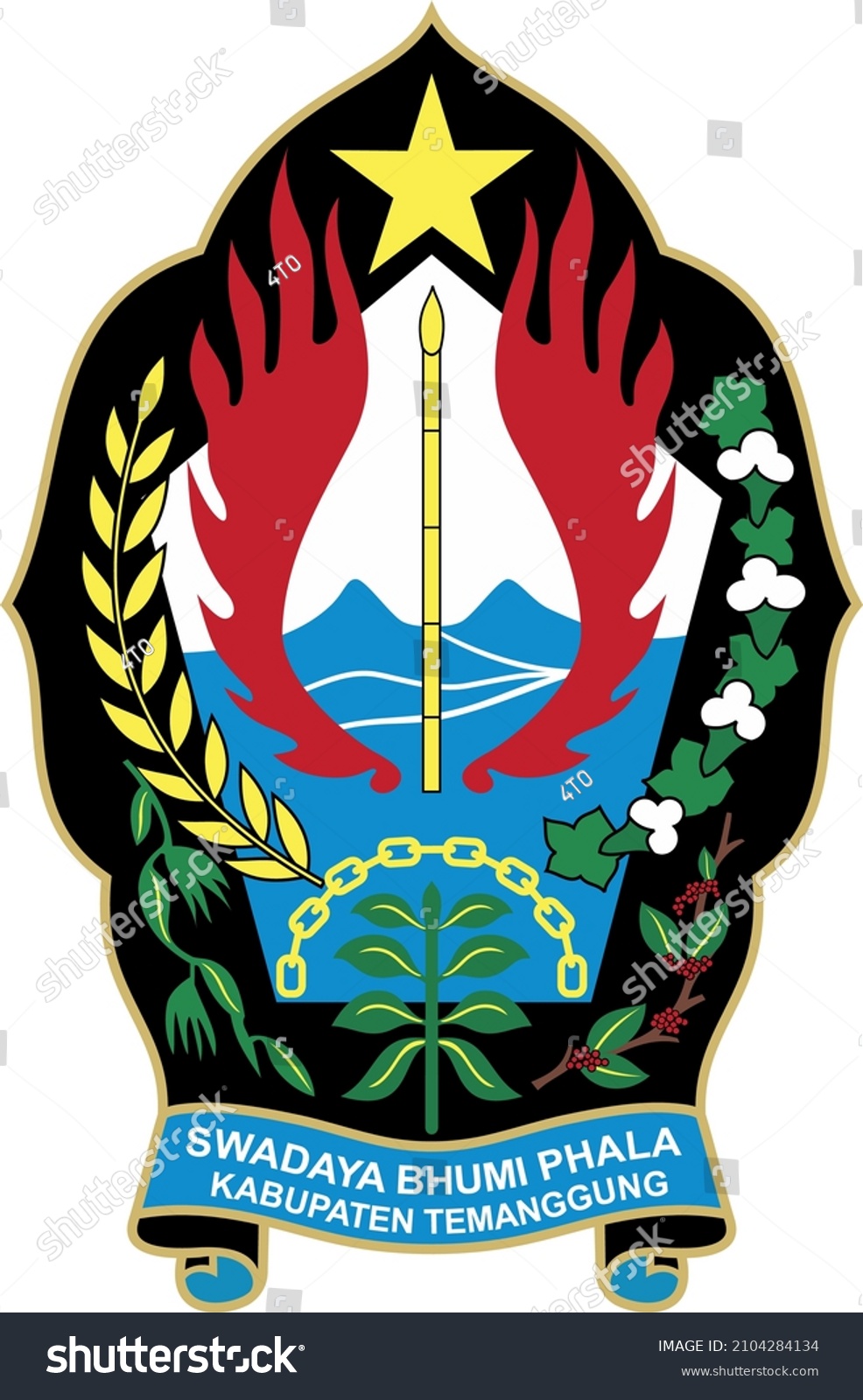 Filosofi Logo HUT Kabupaten Temanggung ke-191 Tahun 2025, “Merawat Warisan, Menyongsong Masa Depan”